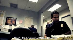 The trailers are kind of a lie, as they make it seem like there is actually a plot.but there isn't. End Of Watch Peli Film Gif On Gifer By Thetardin