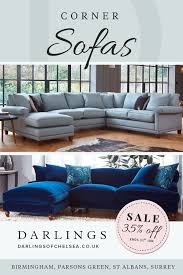 Darwin Corner Sofa Living Room Small Space Interior Design Blue Rooms