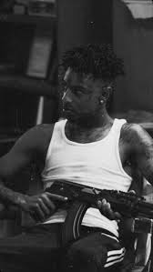 Made an iphone wallpaper have a negative version as well roddyricch in 2020 black aesthetic wallpaper rapper wallpaper iphone iphone wallpaper. Pin By Alphonzo Williams On Loading Savage Wallpapers 21 Savage Rapper Black And White Aesthetic