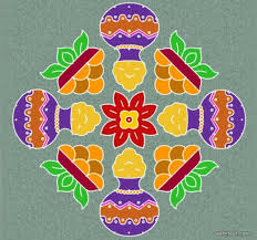Kolam is a form of meditation. 25 Beautiful Pongal Kolam And Pongal Rangoli Designs