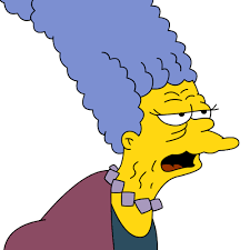 Jacqueline Bouvier Marge S Mother Los Simpson Simpsons Characters Bouvier