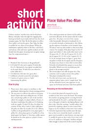 But be careful, the four ghosts blinky, pinky, inky, and clyde roams the maze. Pdf Short Activity Place Value Pac Man