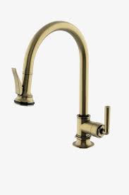 Kitchen sink faucet pull out spray head single lever chrome mono brass tap 0 review cod. Henry One Hole Gooseneck Kitchen Faucet With Pull Down Spray And Metal Lever Handle In 2020 Faucet Metal Spray Hose