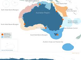 This map shows freeways, roads, railways in australia. Australia S Marine Bioregions Overview Imos Ocean Report
