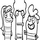 Disney channel coloring pages glum me. Fish Hooks Coloring Page On Disney Channel Coloring Sun
