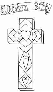 Download this adorable dog printable to delight your child. Cross John 3 16 Coloring Pages Bible Pictures Pinterest 218026 Coloring Home
