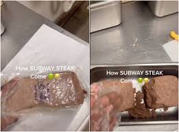 Subway Worker Shows How Steak Looks Before It S Stuffed In A Sandwich Indy100
