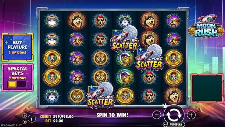 Ulasan dan Demo Slot Moon Rush (Pragmatic Play)
