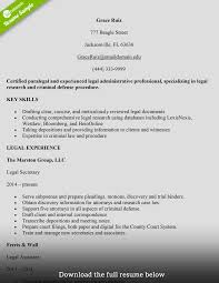 Create a professional resume for a legal assistant quick & easy builder free download sample expert writing tips from getcoverletter. How To Write A Legal Secretary Resume With Examples