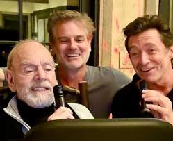 Father and son... Great picture of Neil and older son, Jesse