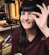 I was once asked if I had a gem for an eyeball what gem would it be? Black  rutilated quartz might not be a bad choice 🤷‍♀️ I think it's pretty cute