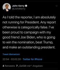 Biden prioritizes climate crisis by naming john kerry special envoy. Mathieu Von Rohr On Twitter John Kerry Just Fucking Deleted A Message And Reposted A Cleaner Version