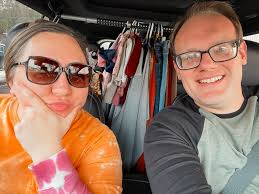 Road trippin' with my favorite girl 😘 Where do y'all think we're headed? 🤔