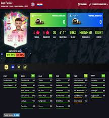 .fifa 20 rating, rare gold card, price range, bayern münchen, croatia, bundesliga, left midfielder, 02/02/1989, stats, perišić potential, details, traits, specialties, comments and reviews for fifa. ð™ð™ð™ð™'ð™„ð™• On Twitter Summerheat Sbc Perisic 1 X 85 Rated Squad Inc 1 Totssf Totw Moments Https T Co Jixgyqducw Fifa20 Fut20