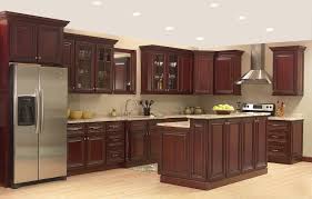 kitchen cabinet with brown marble