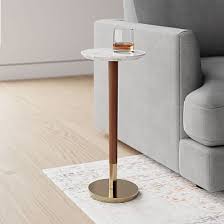 Mid Century Drink Table In 2020 Drink Table Modern Side Table Side Table