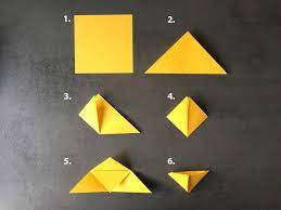 Origami tiere falten huhn hahn. Eck Lesezeichen Basteln Die Bastelanleitung Knuffelknutscher