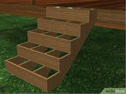 Pry off the treads from the upper step to gain access to the tops of the stringers. How To Build Porch Steps 13 Steps With Pictures Wikihow