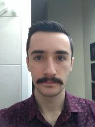 But mustaches are no joke. 2 Months Going For A Chevron Moustache