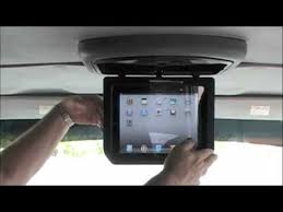 Ipad Overhead Car Mount For Ipad Ipad 2 And Ipad 3 By Magnadyne Youtube Car Mount Ipad Mounting