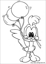 Just click to print out your copy of this taz coloring page. Baby Looney Tunes Tweety Coloring Pages Coloring And Drawing