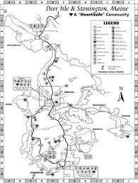 Deer Isle Stonington Maine Visitor Island Guides Maps