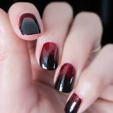 Black And Red Ombre Nails Pin By Brittany Frederick On My Accessories Red Ombre Nails Ombre Nails Hair Nails Make Up