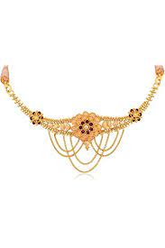 Buy P C Chandra Jewellers 22k 916 Yellow Gold Necklace For Women At Amazon In Choker Necklace Designs Womens Necklaces Gold Necklace Designs