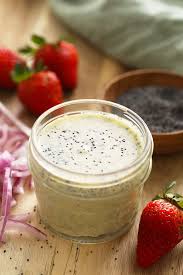 Looking For A Healthy Homemade Salad Dressing To Make Try Our Poppyseed Dressing Recipe Poppyseed Dressing Recipe Spinach Strawberry Salad Poppyseed Dressing