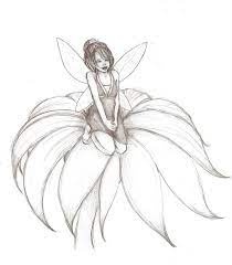 Pencil drawing of a fairy. Fairy Resting On A Rose By Https Www Deviantart Com Liralith On Deviantart Fairy Drawings Art Drawings Sketches Fairy Art