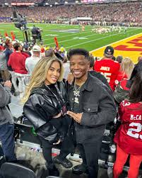 1st Super Bowl LVIII with my Queen B Wifey This is one for the Books.  #superbowl #superbowl2024 #usher #aliciakeys #husbandandwife #halftimeshow  #lasvegas #chiefs #49ers #traviskelce #patrickmahomes #explore #explorepage  #taylorswift