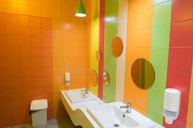 You have a brilliantly colored garment you love, but you've noticed that wash by wash it's started to lose its brightness. Toilet Room Hand Wash Area The Bathroom Is Decorated In Bright Colors Area For Adults And Children Stock Photo Image Of Mosaic Ceramic 173749910