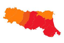 Si trova infatti quasi completamente a sud del fiume po, che costituisce il confine con le regioni lombardia e veneto. La Regione Resta Arancione Ma La Romagna Sara Rossa Da Lunedi Ravenna24ore It