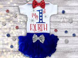 1st 4th Of July Outfit July 4th Baby Girl Outfit My 1st 4th Baby Girl July 4th Outfit Patriotic Outfit Opti Baby Girl Clothes 4th Of July Outfits Baby Girl