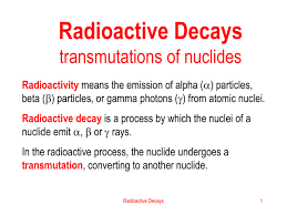 This video explains the basics behind radiometric dating.teachers: Nuclide Meaning