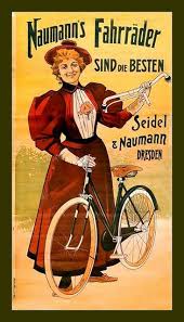 Naumann S Fahrrader Fahrrad Blechschilder Retro Werbeposter