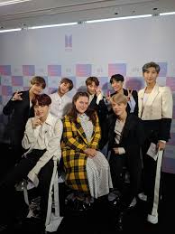 Bts appeared in vogue japan for the first time! Btsinlondon Miss Vogue Meets The Korean Boyband Stealing Hearts During The Love Yourself Tour British Vogue British Vogue
