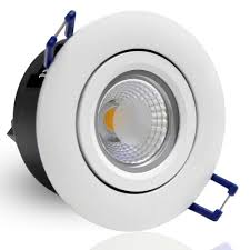 Directional 5w Cob Led Recessed Lighting Fixture 2800k Warm White Led Ceiling Light Equal To 50w Halogen For Home Lighting Commercial Lighting Accent Lighting