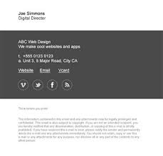Black And White Email Signature Understated Email Signature Template Email Signature Templates Email Signature Design Email Signatures