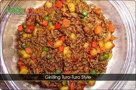 Giniling Turo Turo Style Pork Giniling Recipe Giniling Recipe Pork Recipes