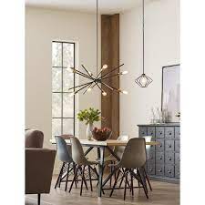 Progress Lighting Astra Collection 8 Light Antique Bronze Mid Century Modern Chandelier Light P400109 020 The Home Depot In 2021 Dining Room Chandelier Dining Room Chandelier Modern Living Room Lighting