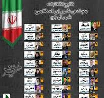 نتایج انتخابات مجلس یازدهم در تهران + اینفوگرافی
