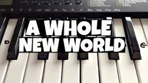 A whole new world from aladdin partituras alan menken. A Whole New World Disney S Aladdin Easy Keyboard Tutorial With Notes Right Hand Youtube
