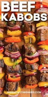 With these tips, you'll be able to spend time with your guests, and not in the kitchen! Beef Kabobs Are Make Ahead Friendly And So Easy To Prepare Marinate The Beef Thread Onto The Skewers With Assorted Beef Kabob Recipes Beef Kabobs Beef Dinner