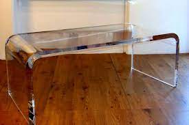 1 1 2 Thick Waterfall Acrylic Coffee Table Modern Acrylic Acrylic Coffee Table Coffee Table Acrylic Side Table