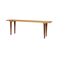 Make an old coffee table into a new bench style at home. Mid Century Modern 48 Slat Bench Coffee Table Chairish