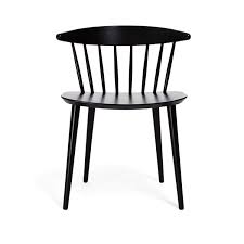 This Danish Made Modern Version Of A Windsor Chair Has A Small Footprint Making It A Versatile Choice For Black Dining Chairs Dining Chairs Gray Dining Chairs