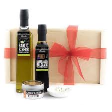 Garlic Herb Dipping Gift Crate Herb Infused Olive Oil Gift Crates Garlic Herb