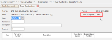 Detailed explanation of how to write a check #1 date. How Do I Set Up Outstanding Deposits Checks