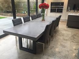 Gallery Bespoke Polished Concrete Tables By Daniel Concrete Dining Table Concrete Top Dining Table Modern Dining Table
